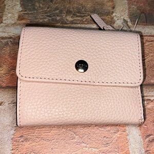 Lodis Blush Leather Wallet